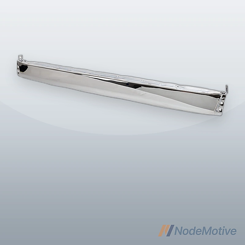 Step Bumper Face Bar For 1999-02 Toyota 4Runner Chrome Steel With Pad Provision