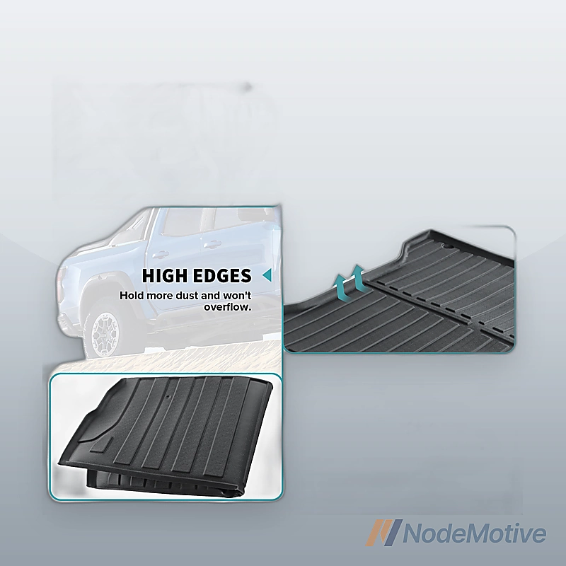 For 23-24 Chevy Colorado/GMC Canyon 5ft Crew Cab Truck Bed Mat TPE Storage Liner