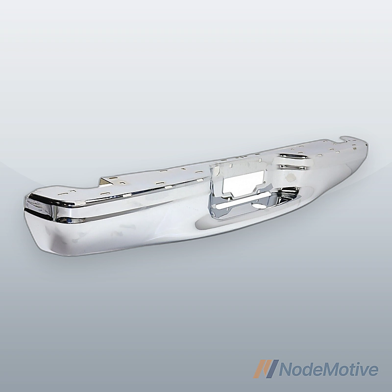 Bumper For 1997-2003 Ford F-150 Rear Chrome Steel Crew Cab Pickup