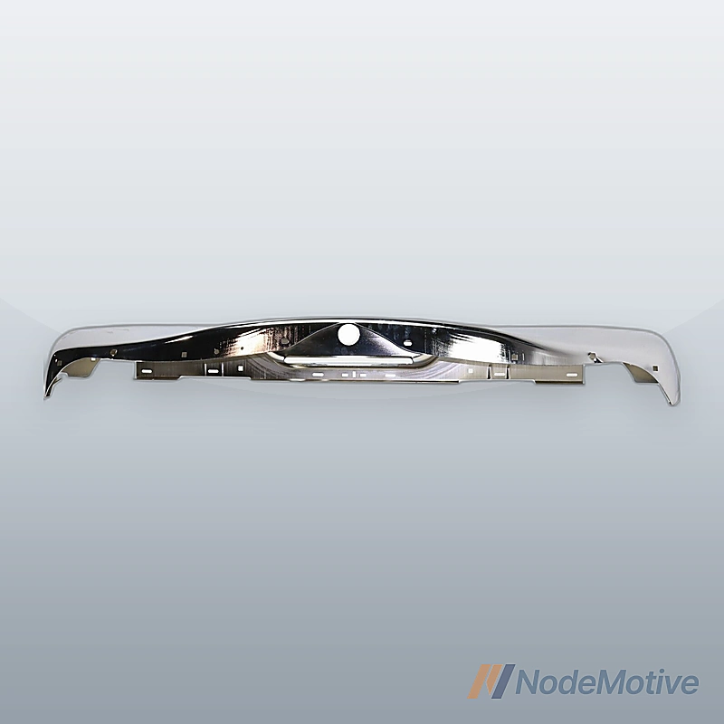 Bumper For 1997-2003 Ford F-150 Rear Chrome Steel Crew Cab Pickup