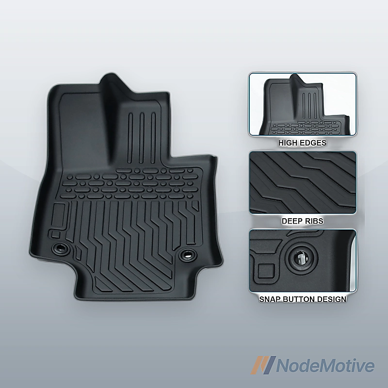 TPE Rubber Car Floor Mats For 19-23 Toyota RAV4，NO FIT 19-23 Rav4 Hybrid & 21-23 Rav4 Prime