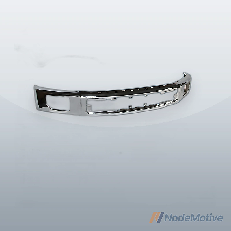 Chrome Steel Bumper Face Bar for 2015-2017 Ford F150 Truck W/ Fog Light Holes