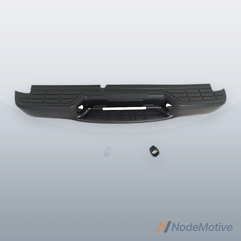 Step Bumper For 1998-2004 Chevrolet S10 Rear Black Fleetside/Styleside Assembly