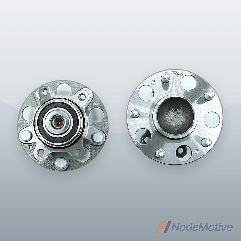 2 Rear Wheel Bearing & Hubs for Honda Civic Wheel Bearing Hub w/ ABS 1.8L LX DX