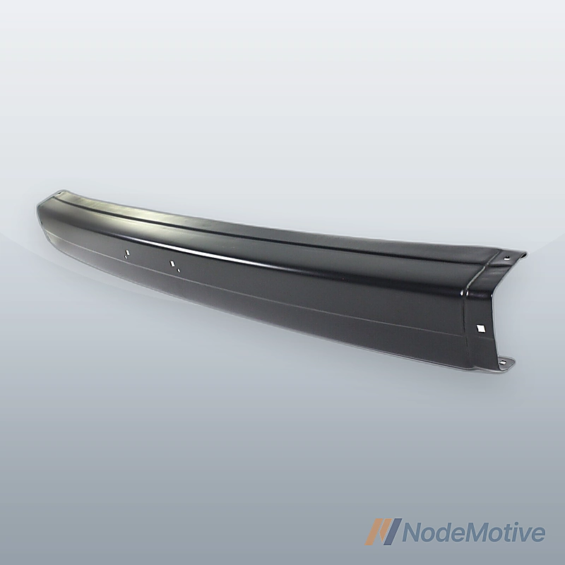 Front Bumper For 1990-1993 Mazda B2200 2WD, Steel, Painted Black