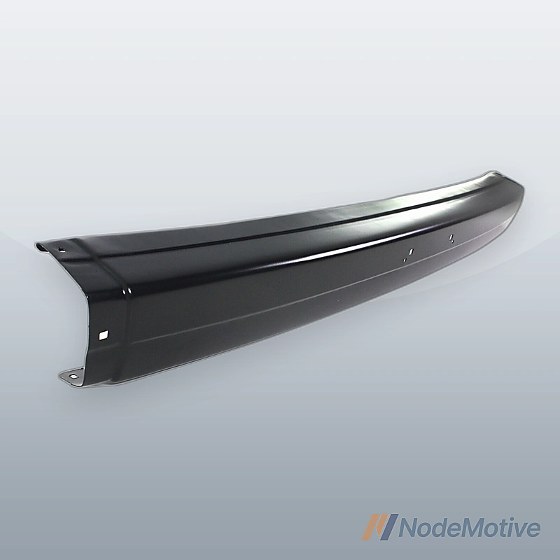 Front Bumper For 1990-1993 Mazda B2200 2WD, Steel, Painted Black