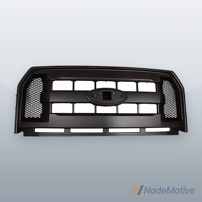 Front Black Honeycomb Mesh Hood Bumper Grill Grille For 2015-2017 Ford F150