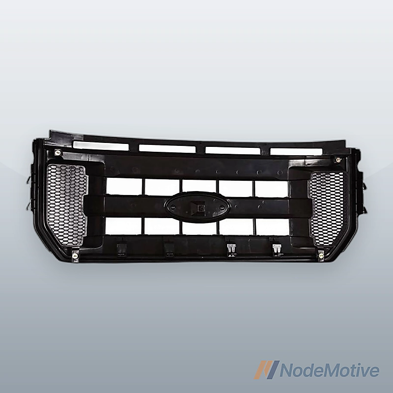 Front Black Honeycomb Mesh Hood Bumper Grill Grille For 2015-2017 Ford F150