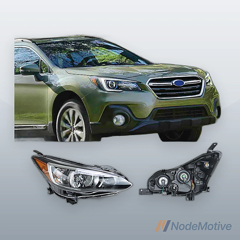 1*Pair Left Right Headlight Assembly for 18-21 Subaru Crosstrek 17-22 Impreza