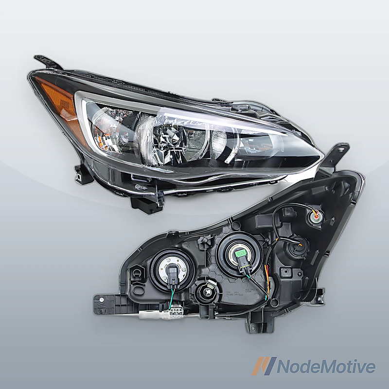 1*Pair Left Right Headlight Assembly for 18-21 Subaru Crosstrek 17-22 Impreza