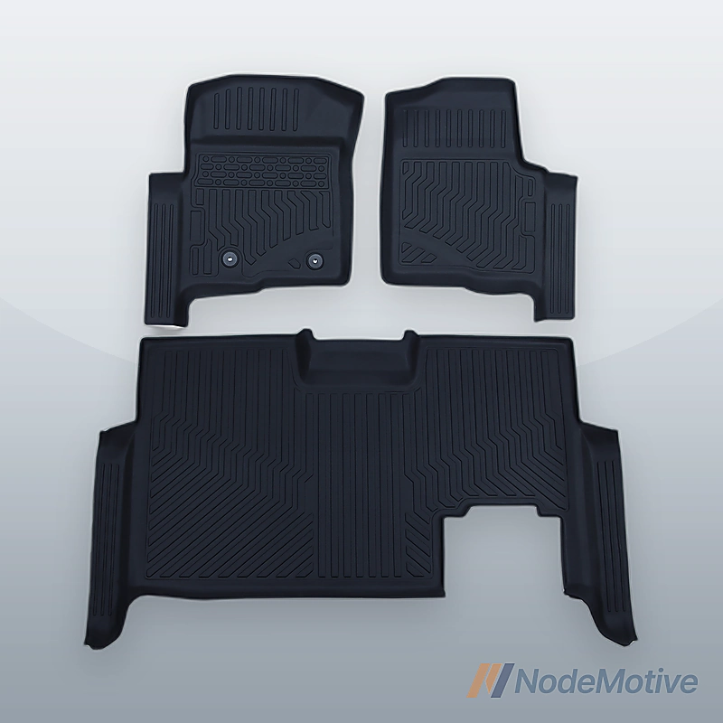 Car Floor Mats for 09-14 Ford F-150 SuperCrew,No Fit Regular Cab & Supercab
