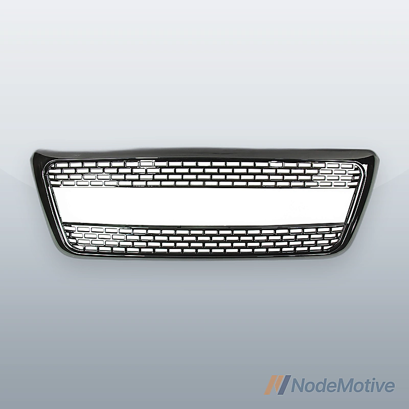 Car Front Grill for 2004-2008 Ford F150 Glossy Black Grille NOT FIT SVT Raptor
