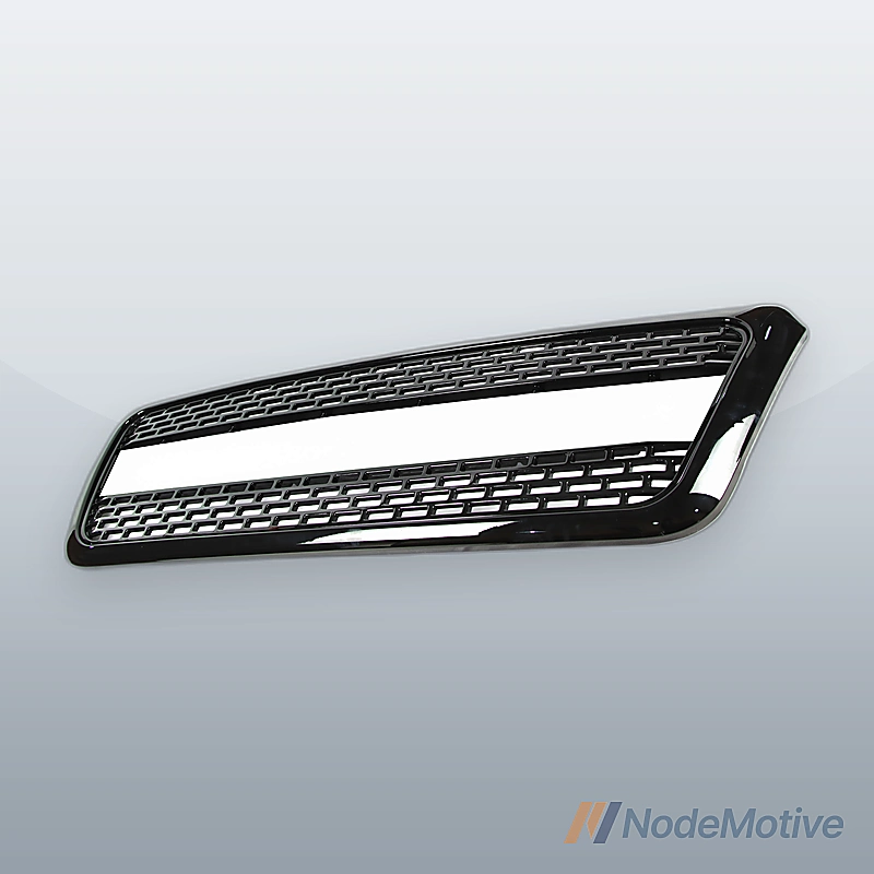 Car Front Grill for 2004-2008 Ford F150 Glossy Black Grille NOT FIT SVT Raptor