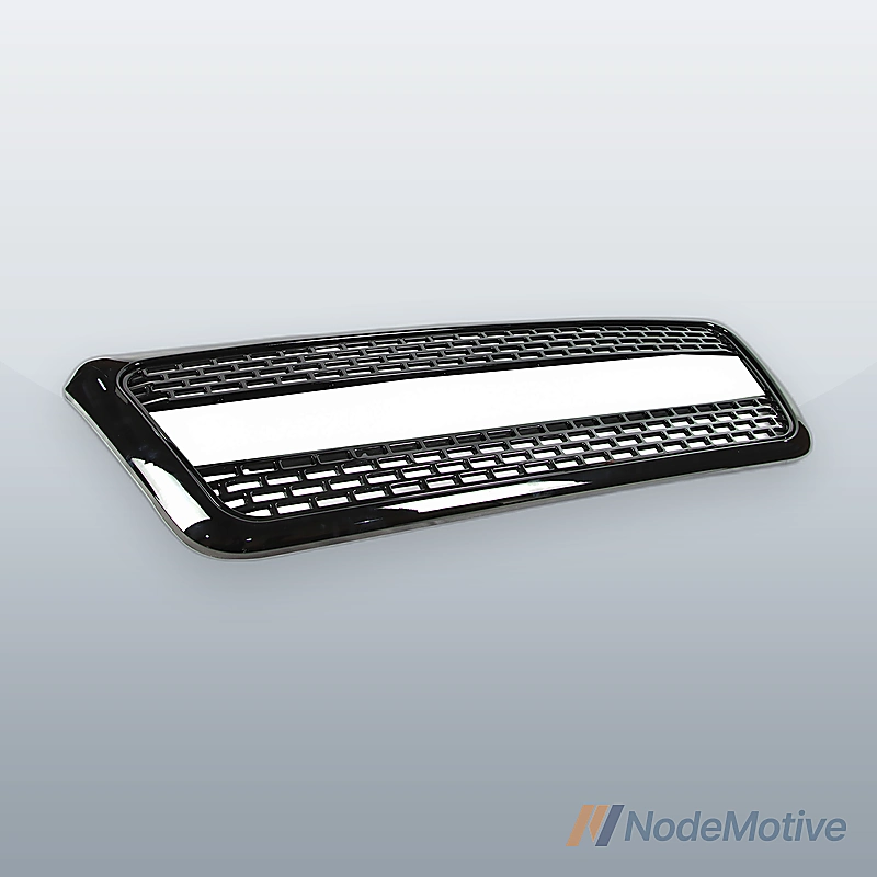 Car Front Grill for 2004-2008 Ford F150 Glossy Black Grille NOT FIT SVT Raptor