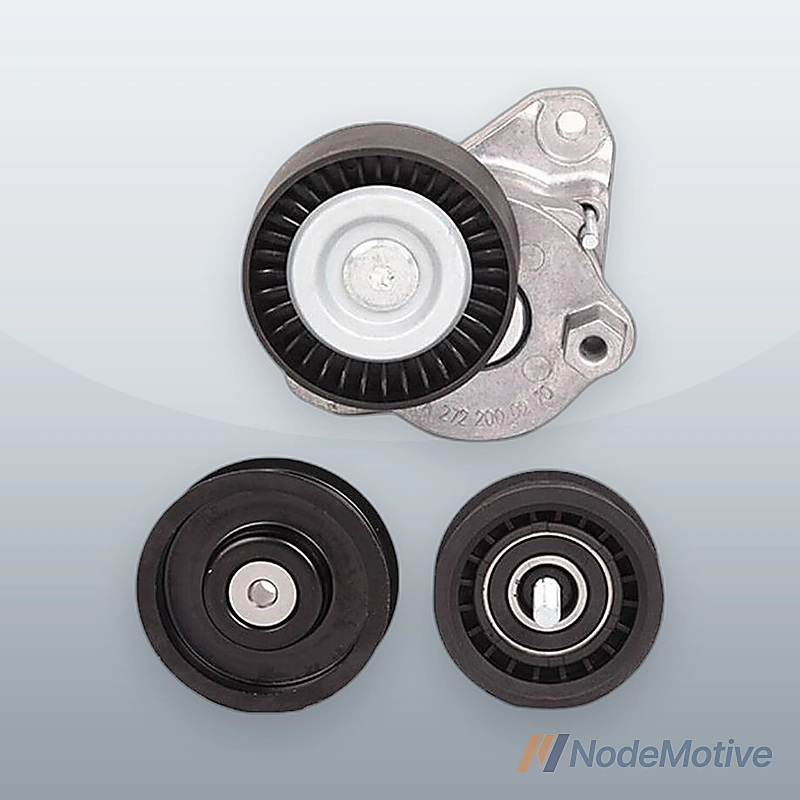 Drive Belt Tensioner+Idler Pulley For Mercedes Benz C230 C280 C300