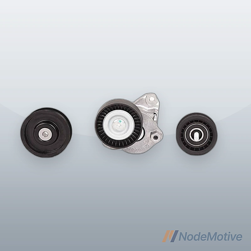 Drive Belt Tensioner+Idler Pulley For Mercedes Benz C230 C280 C300