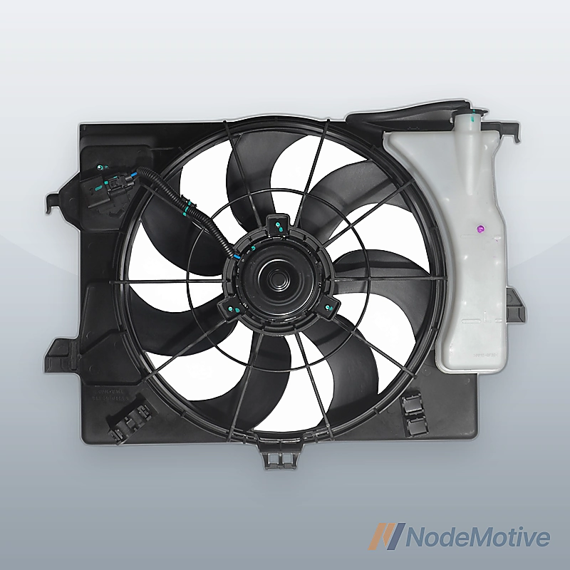 Radiator Cooling Fan Assembly for 2012-13 Hyundai Accent Veloster A/T