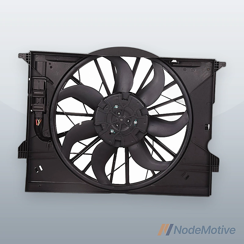 Radiator Cooling Fan Assembly Fits Mercedes-Benz W211 W219 E320 E350