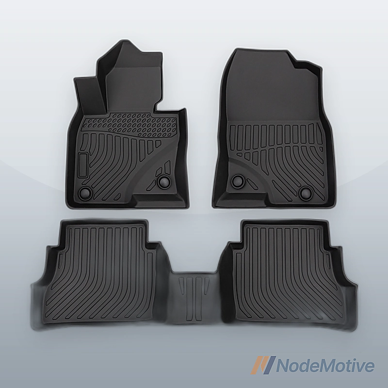 Car Floor Mats for 17-23 Mazda CX-5,All-Weather TPE Rubber Floor Mats Black