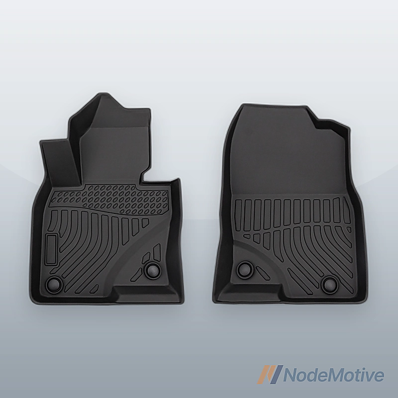 Car Floor Mats for 17-23 Mazda CX-5，All-Weather TPE Rubber Floor Mats Black