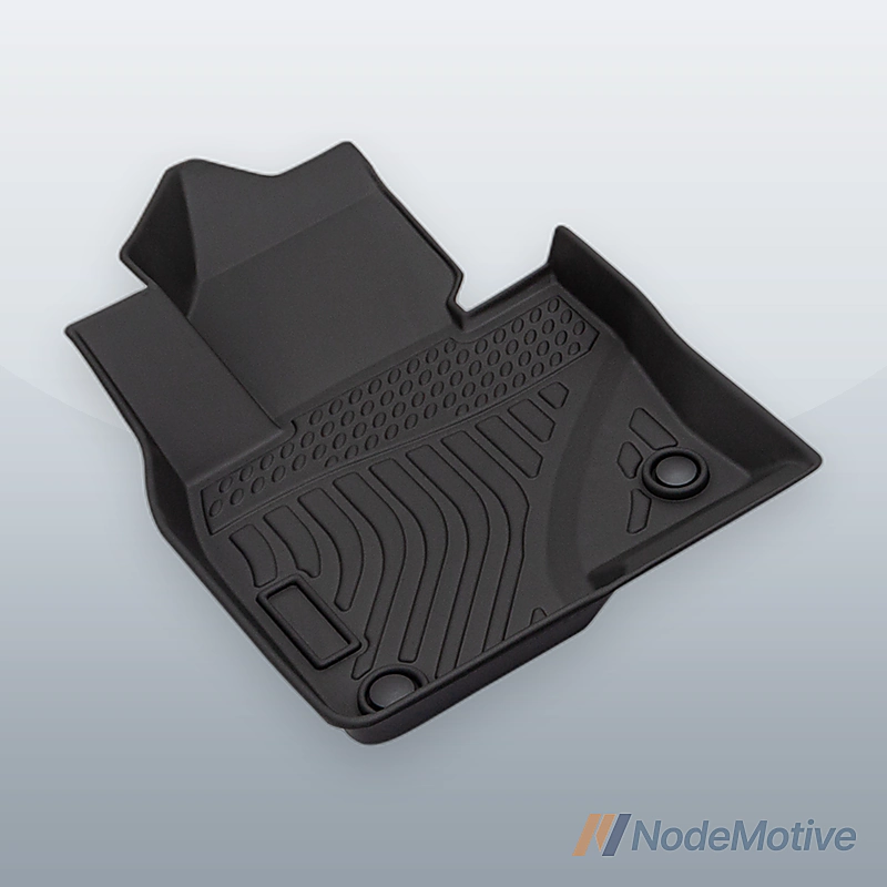 Car Floor Mats for 17-23 Mazda CX-5，All-Weather TPE Rubber Floor Mats Black