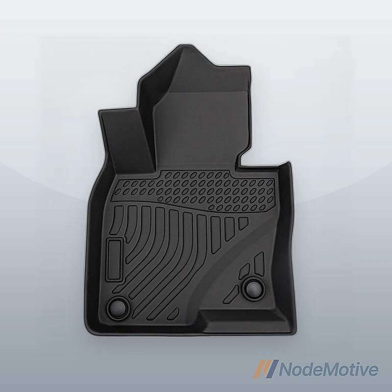 Car Floor Mats for 17-23 Mazda CX-5，All-Weather TPE Rubber Floor Mats Black