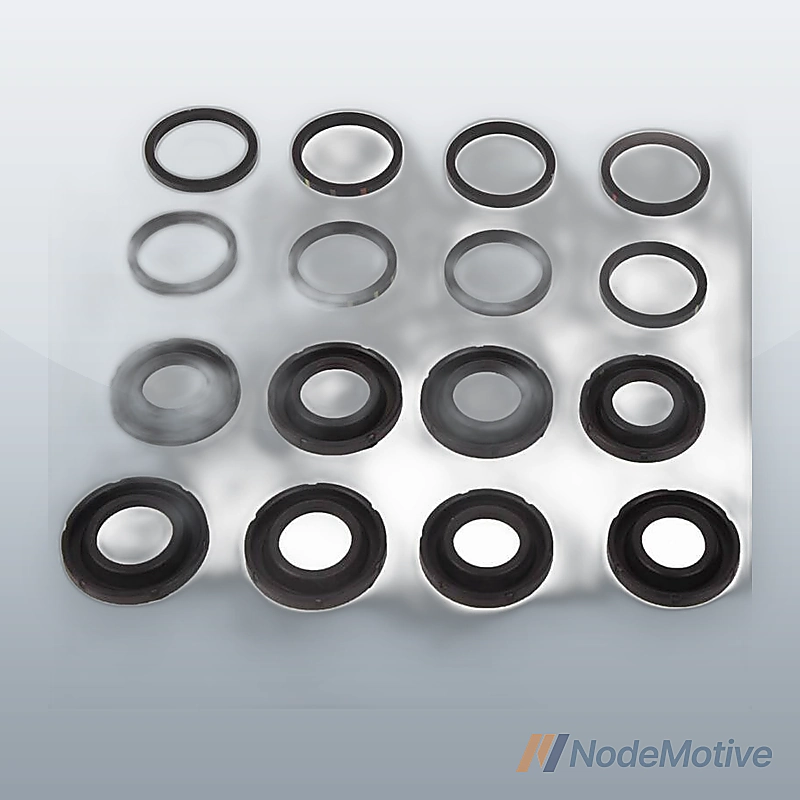 Rear Disc Brake Caliper Repair Kit For Jaguar Mercedes-Benz Porsche