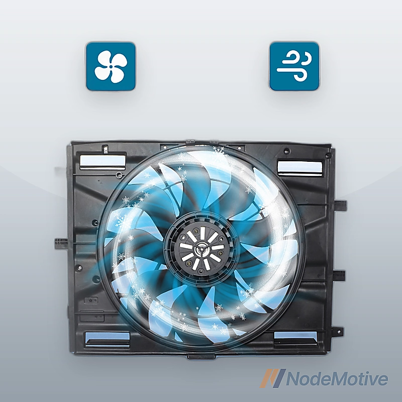 Car Radiator Cooling Fan Assembly for 2020 Cadillac XT4 engine