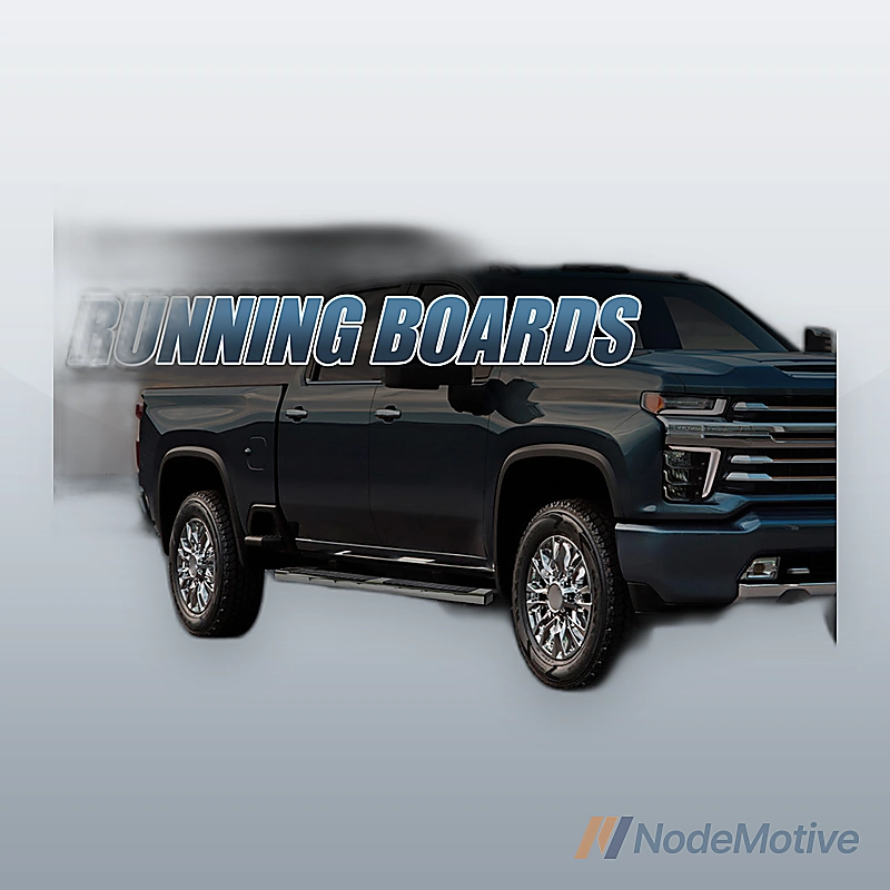 Step Bar Running Board for 19-23 Silverado/Sierra 1500 2500HD 3500HD Crew Cab