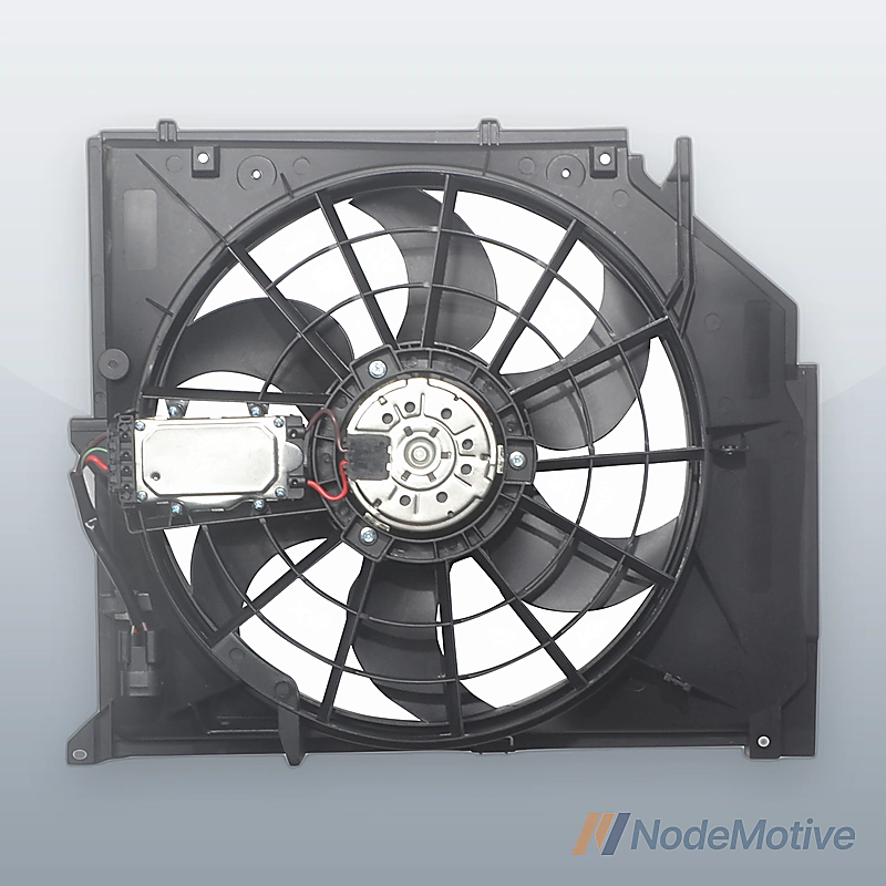 Radiator Cooling Fan Assembly for 2001-05 BMW 325i 325Ci 330Ci, 2000 328i 328Ci