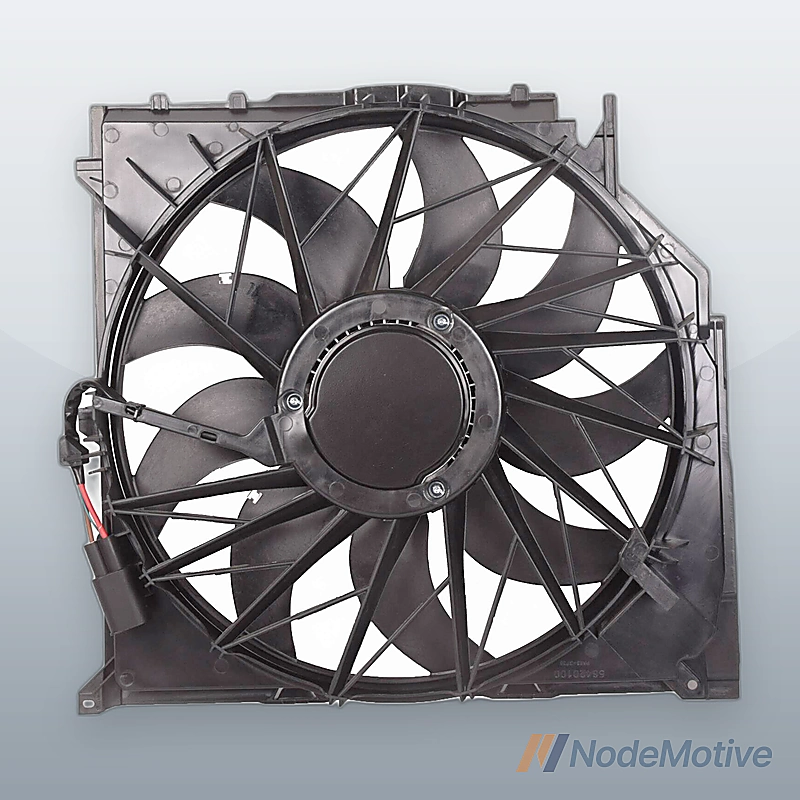 Fits BMW E83 X3 2004-2010 Radiator Cooling Fan Assembly 400W