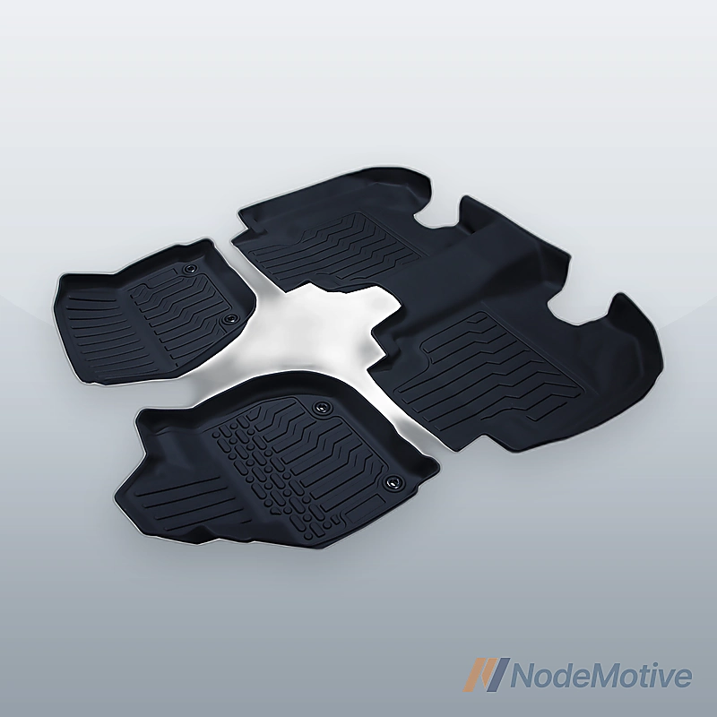 Car Floor Mats for 2016-2022 Honda HR-V All-Weather TPE Rubber Liners