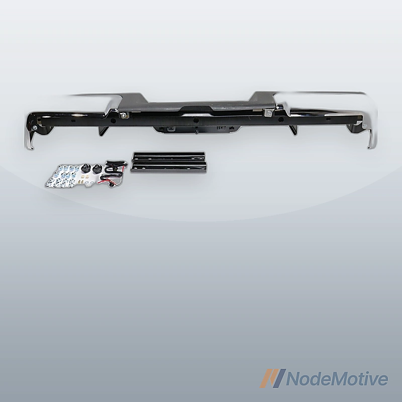 Step Bumper For 2013-2016 Ford F-250 Super Duty Rear Chrome