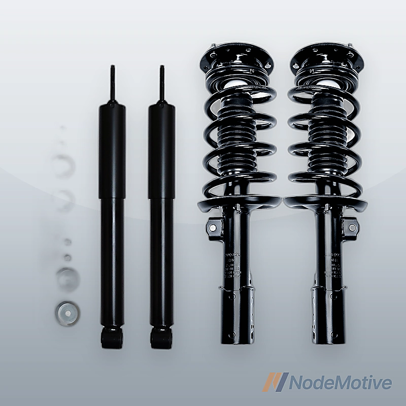 4PCS Front & Rear Shocks Struts For Saturn Aura Chevrolet Malibu Pontiac G6