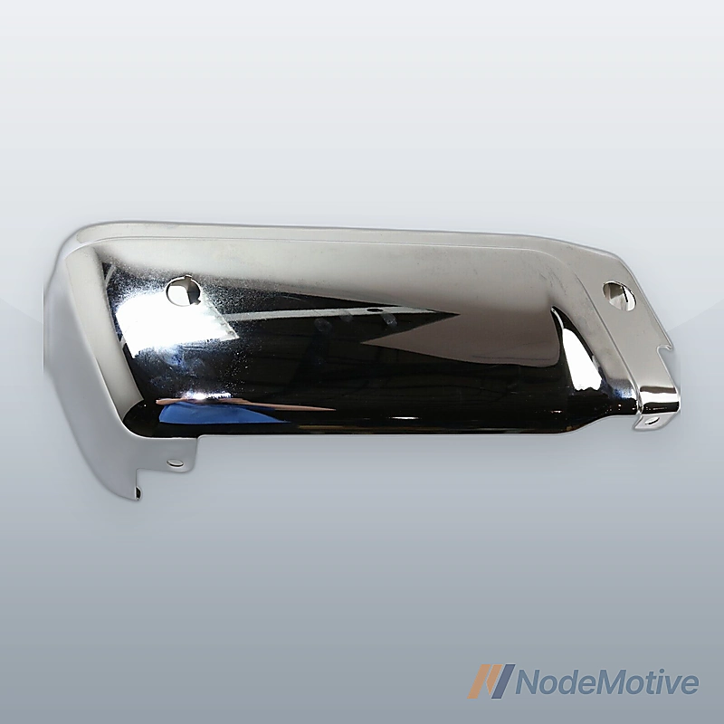 Step Bumper For 2008-16 Ford F-250 Super Duty With Sensor Holes Chrome Rear Left