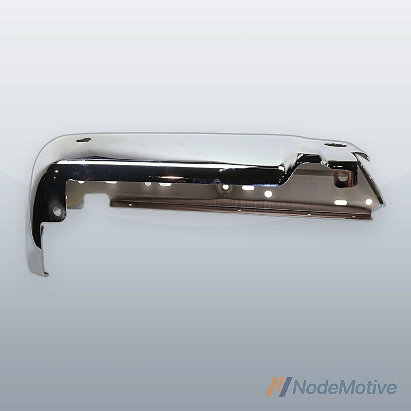 Step Bumper For 2008-16 Ford F-250 Super Duty With Sensor Holes Chrome Rear Left