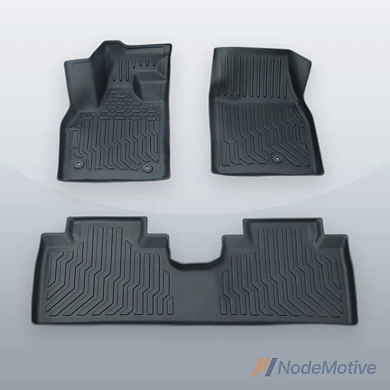 Floor Mats for 2021-2024 4Door Ford Mustang Mach-E TPE Black Liners All Weather