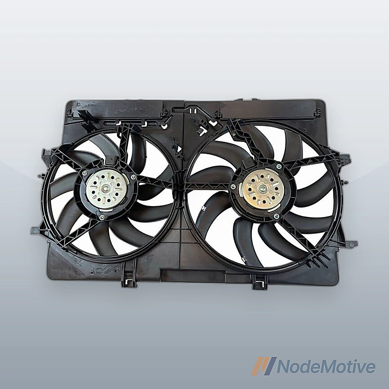Radiator Cooling Fan Assembly Fits Audi A4 A5 Quattro Q5 S4 2009-2015
