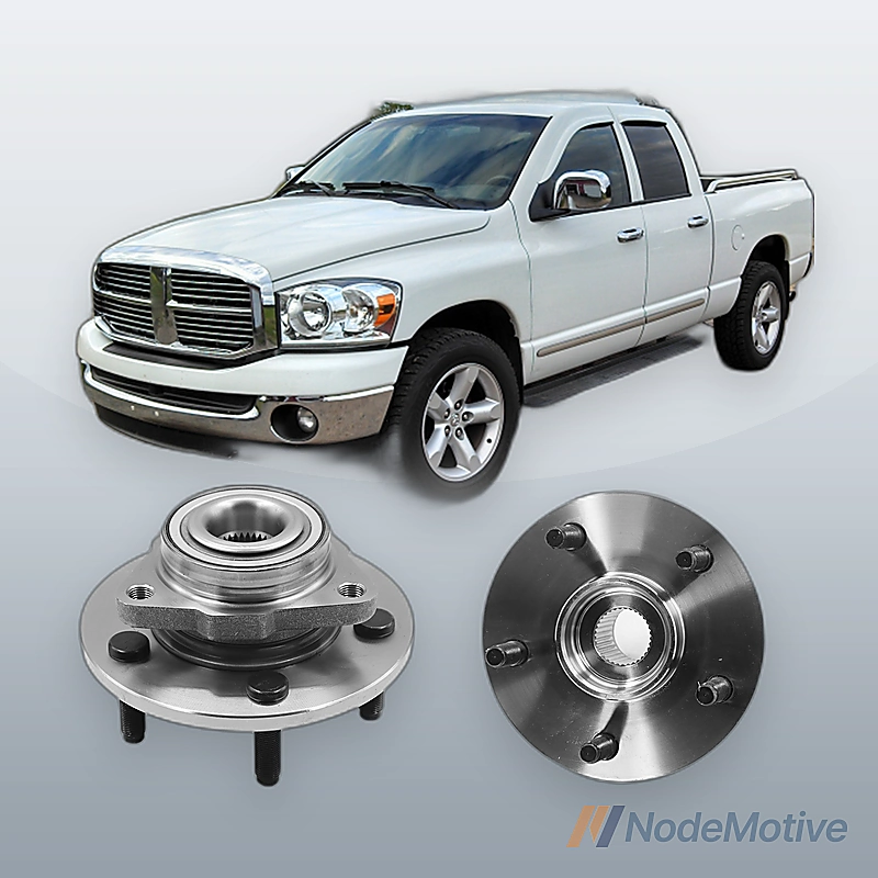 2* Front Wheel Hub Bearings for 2002-2008 Dodge Ram 1500 4WD/RWD