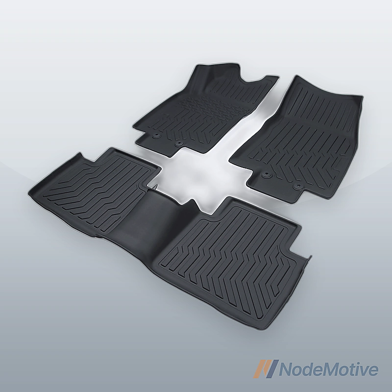 Car Floor Mats for 2014-2020 Nissan Rogue,NO FIT Rogue Sport,Black Cargo Liner