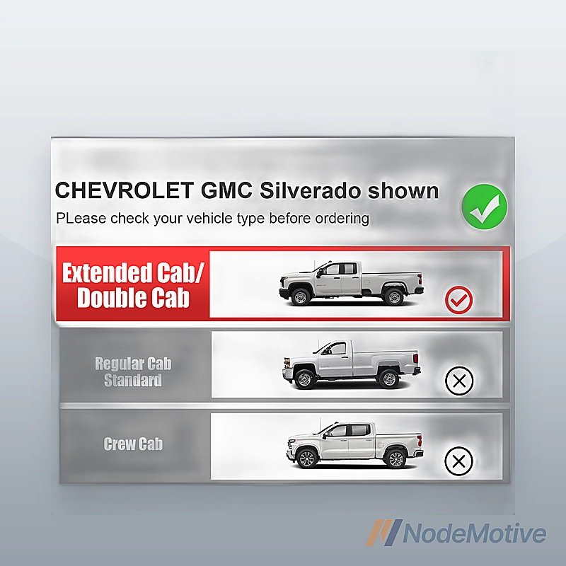 Running Boards for 19-24 Silverado/Sierra 1500 Double Cab 6