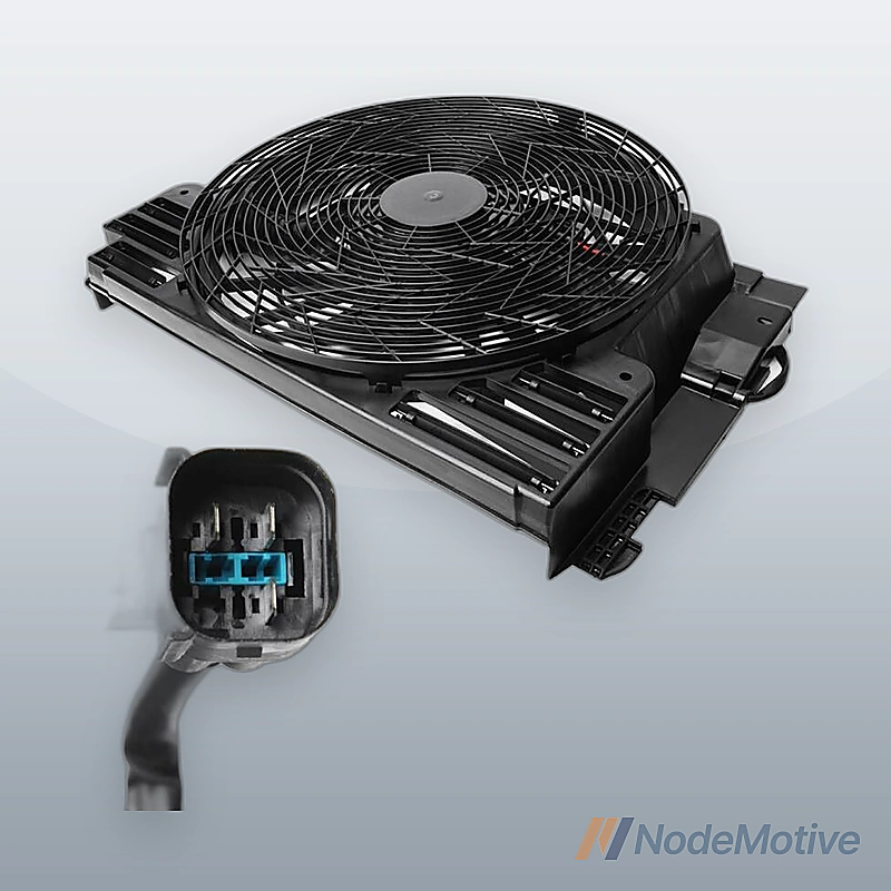New A/C AC Blade Radiator Condenser Cooling Fan fit 00-06 BMW X5 E53