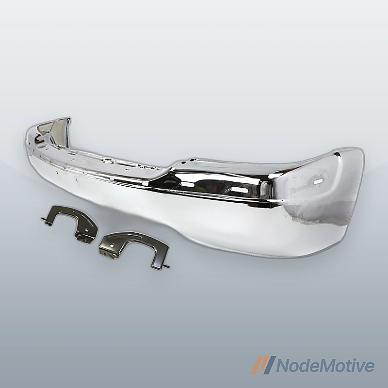 Front Bumper For 2000-2006 GMC Yukon Chrome Steel With mounting bracket(s)