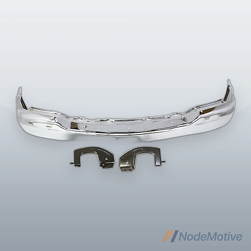 Front Bumper For 2000-2006 GMC Yukon Chrome Steel With mounting bracket(s)