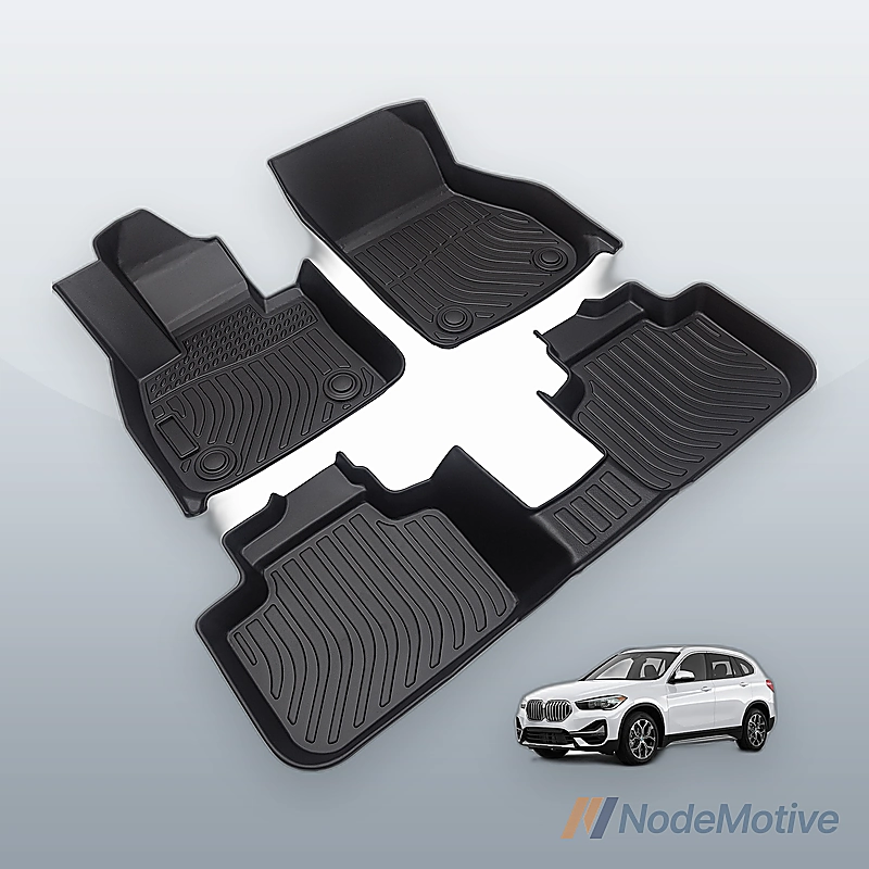 Car Floor Mats Replacement for BMW X1 F48 2016-2022 Floor Liners All Weather