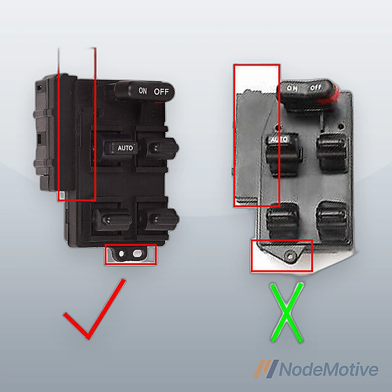 For 94-97 Honda Accord DX Electric Power Window Master Switch