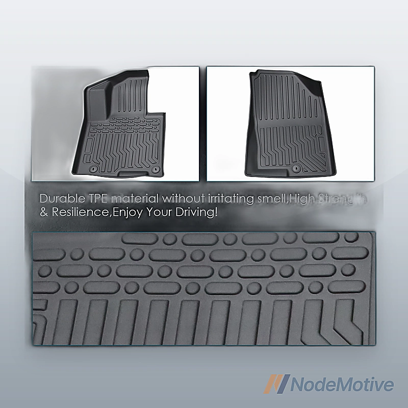 Car Floor Mats for 2022-2023 Hyundai Tucson All-Weather TPE Rubber Car Mats