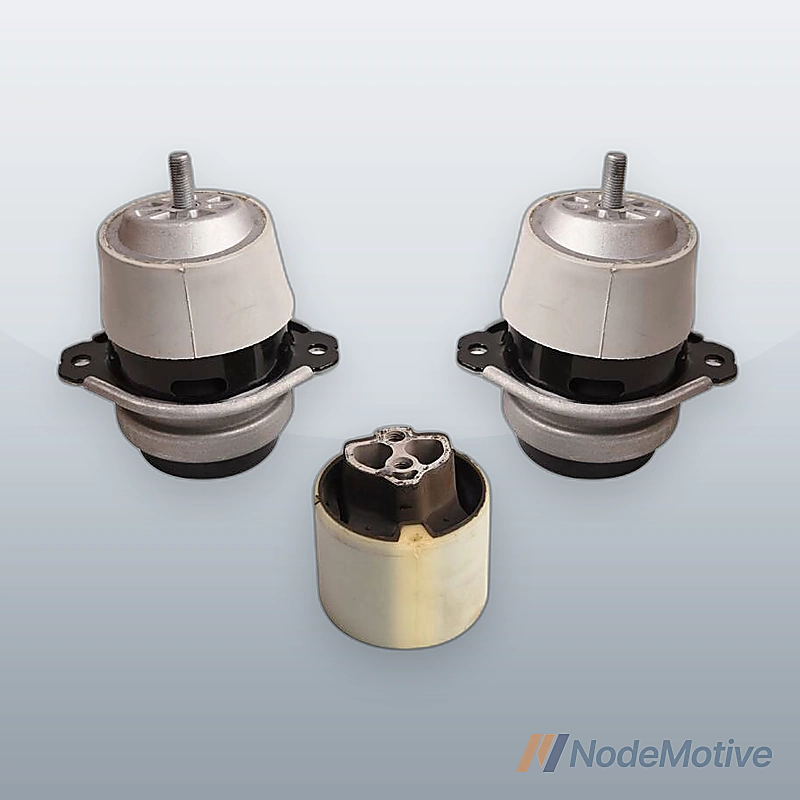 Left & Right Engine Motor Mount + Trans Mount for Audi Q7 VW Touareg 06-15