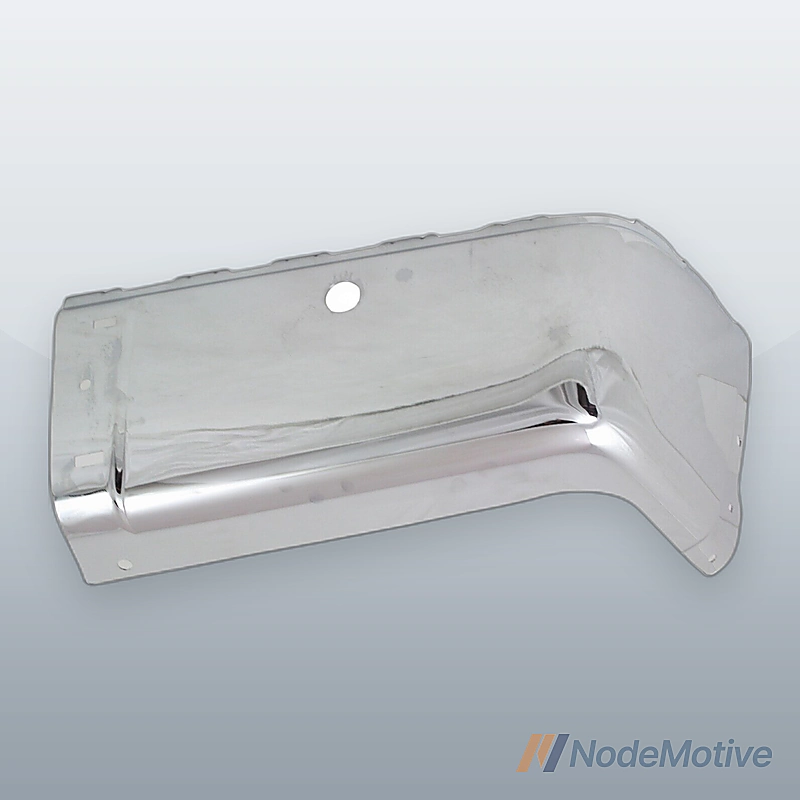 Bumper End Cap For 2007-2013 Chevy Silverado 1500 Sensor Holes Chrome Rear Right
