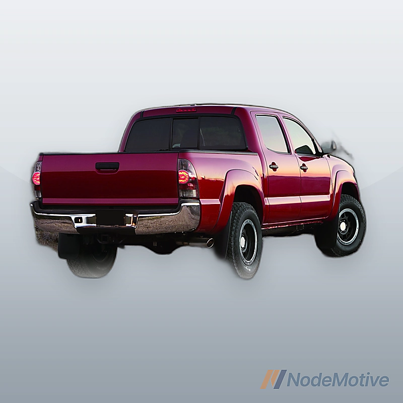 Rear Step Bumper for 95-04 Toyota Tacoma, W/O Parking Sensor Hole&Vent Hole